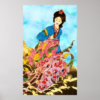Chang'e, Goddess of the Moon Poster
