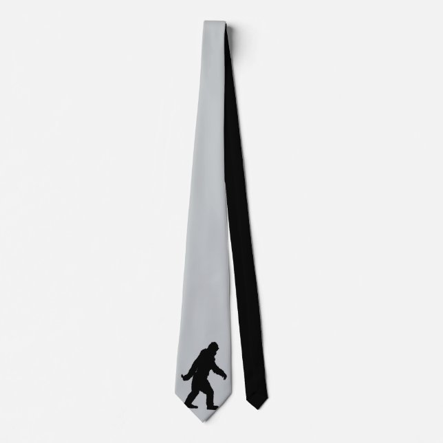 Change Grey Background Color Click Customize Neck Tie (Front)
