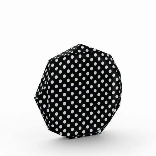 Change Grey Polka Dots Any Color Click Customize Acrylic Award