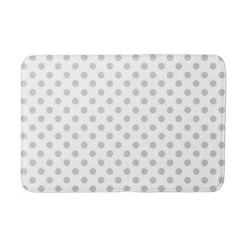 Change Grey Polka Dots Any Color Click Customize Bath Mat