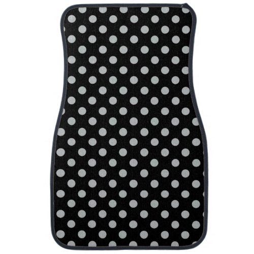 Change Grey Polka Dots Any Color Click Customize Car Floor Mat