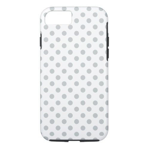 Change Grey Polka Dots Any Color Click Customize iPhone 87 Case