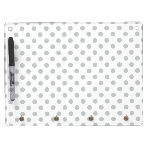 Change Grey Polka Dots Any Color Click Customize Dry Erase Board With Keychain Holder