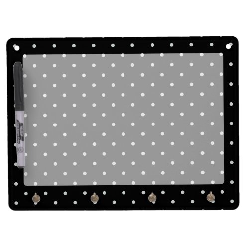 Change Grey Polka Dots Any Color Click Customize Dry Erase Board With Keychain Holder