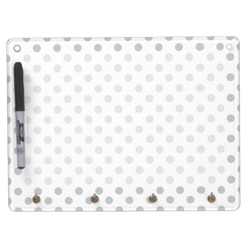Change Grey Polka Dots Any Color Click Customize Dry Erase Board With Keychain Holder