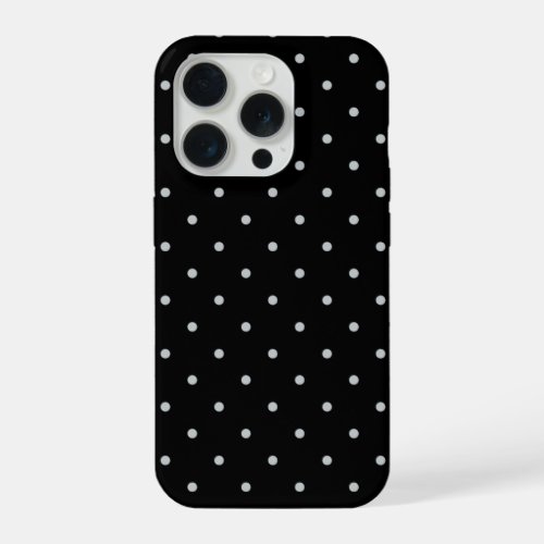 Change Grey Polka Dots Any Color Click Customize iPhone 15 Pro Case