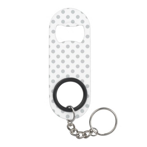 Change Grey Polka Dots Any Color Click Customize Keychain Bottle Opener