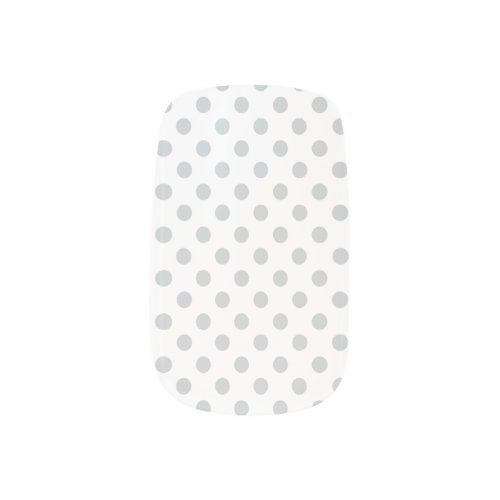 Change Grey Polka Dots Any Color Click Customize Minx Nail Art