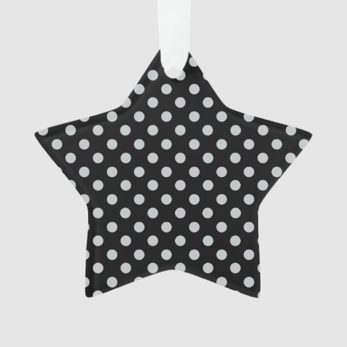 Change Grey Polka Dots Any Color Click Customize Ornament