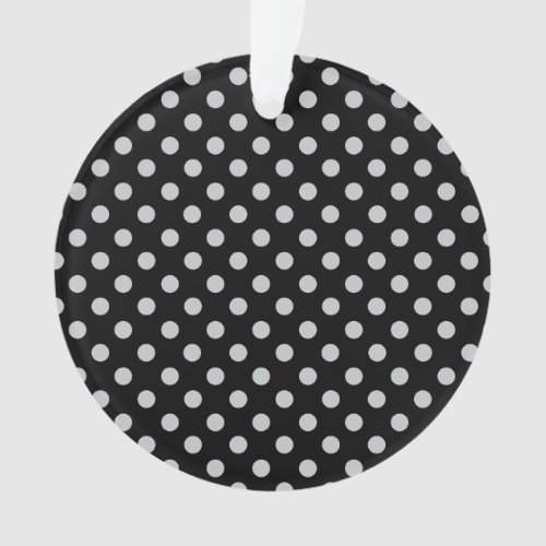 Change Grey Polka Dots Any Color Click Customize Ornament