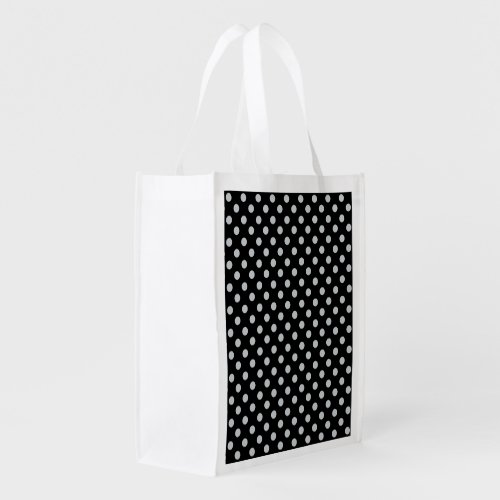 Change Grey Polka Dots Any Color Click Customize Reusable Grocery Bag