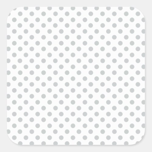 Change Grey Polka Dots Any Color Click Customize Square Sticker