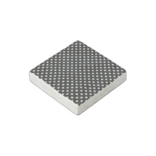 Change Grey Polka Dots Any Color Click Customize Stone Magnet