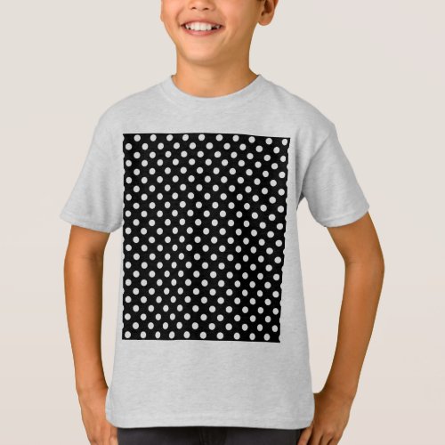 Change Grey Polka Dots Any Color Click Customize T_Shirt