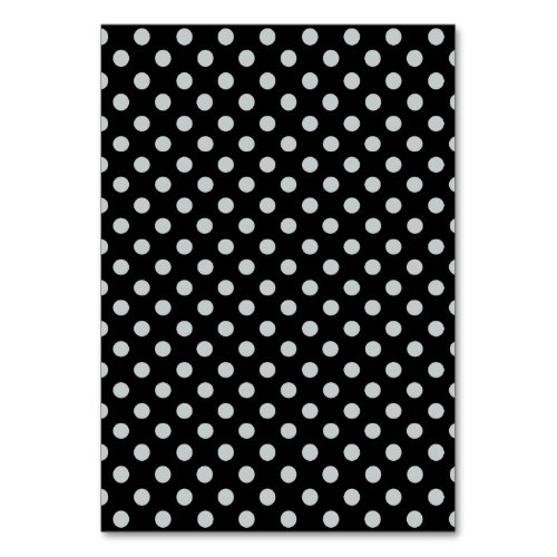 Change Grey Polka Dots Any Color Click Customize Table Number