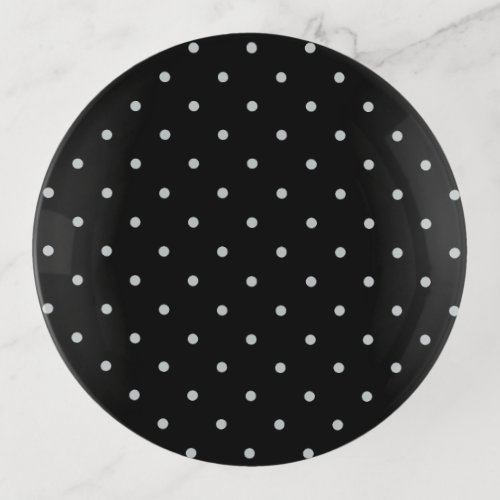 Change Grey Polka Dots Any Color Click Customize Trinket Tray