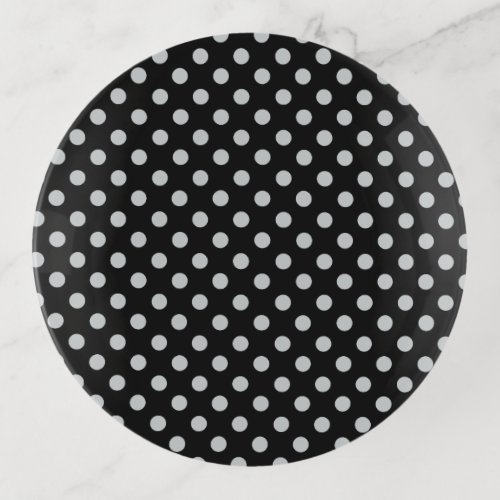 Change Grey Polka Dots Any Color Click Customize Trinket Tray