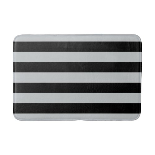 Change Grey Stripes to  Any Color Click Customize Bath Mat