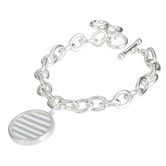 Change Grey Stripes to  Any Color Click Customize Bracelet (Side)
