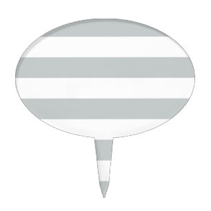 Change Grey Stripes to Any Color Click Customize Cake Topper