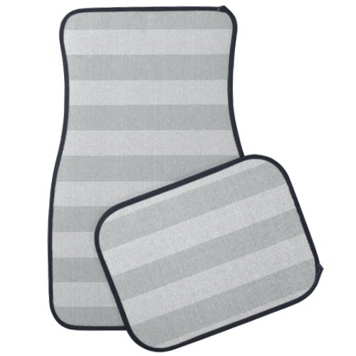 Change Grey Stripes to  Any Color Click Customize Car Mat