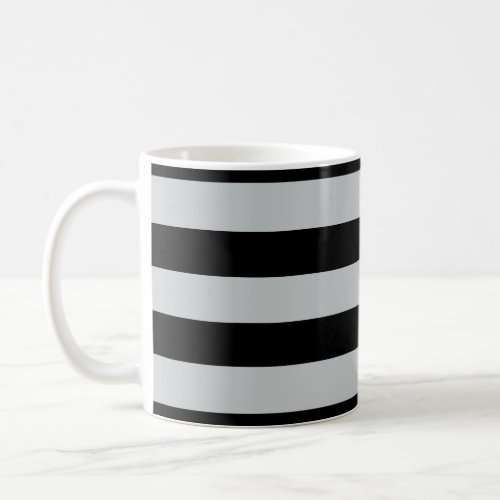 Change Grey Stripes to  Any Color Click Customize Coffee Mug