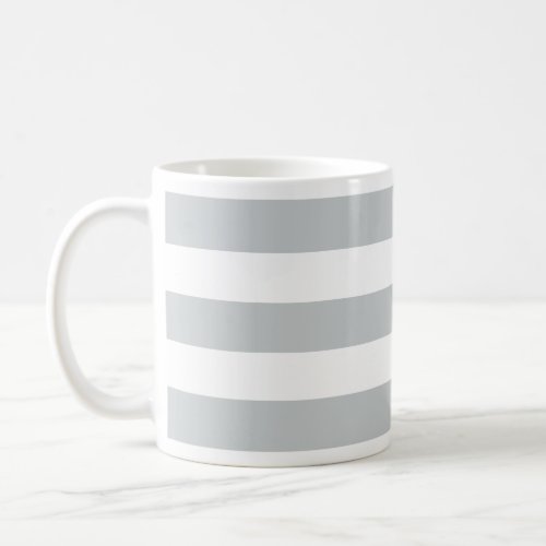 Change Grey Stripes to  Any Color Click Customize Coffee Mug