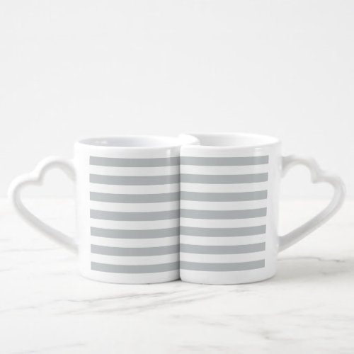 Change Grey Stripes to  Any Color Click Customize Coffee Mug Set