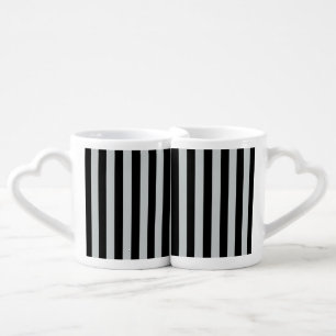 Change Grey Stripes to Any Color Click Customize Coffee Mug Set
