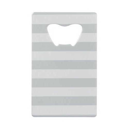Change Grey Stripes to  Any Color Click Customize Credit Card Bottle Opener