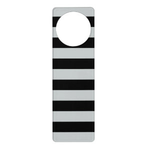 Change Grey Stripes to  Any Color Click Customize Door Hanger