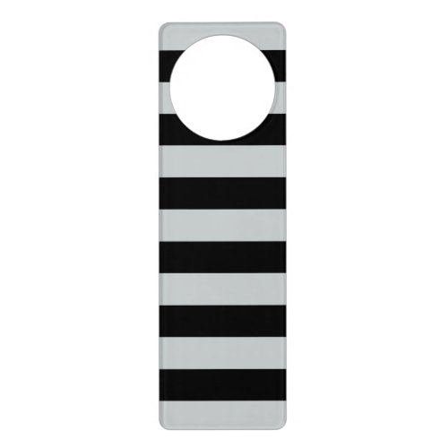 Change Grey Stripes to  Any Color Click Customize Door Hanger