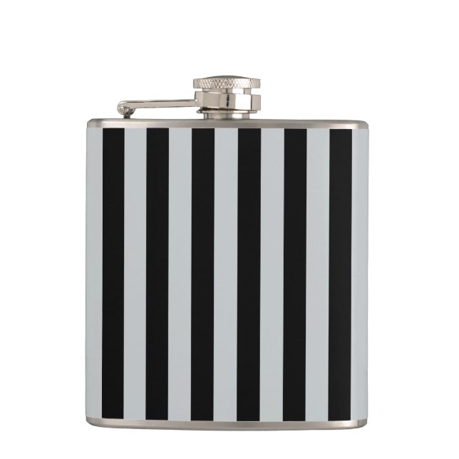 Change Grey Stripes to  Any Color Click Customize Flask (Front)