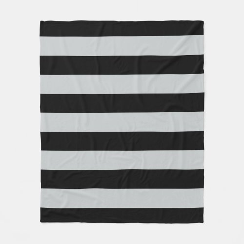 Change Grey Stripes to  Any Color Click Customize Fleece Blanket