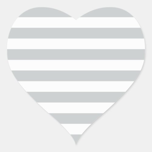 Change Grey Stripes to  Any Color Click Customize Heart Sticker