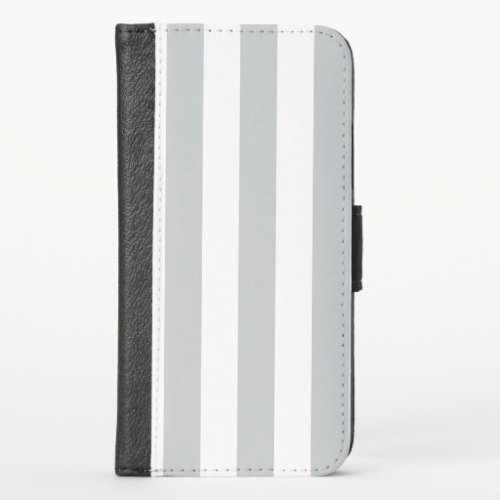 Change Grey Stripes to  Any Color Click Customize iPhone X Wallet Case