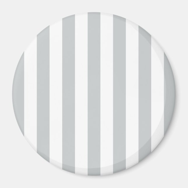 Change Grey Stripes to  Any Color Click Customize Magnet (Front)