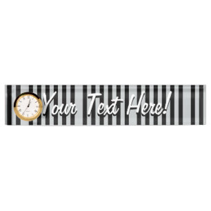 Change Grey Stripes to Any Color Click Customize Name Plate