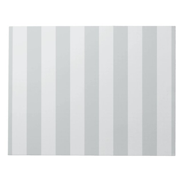 Change Grey Stripes to  Any Color Click Customize Notepad (Front)