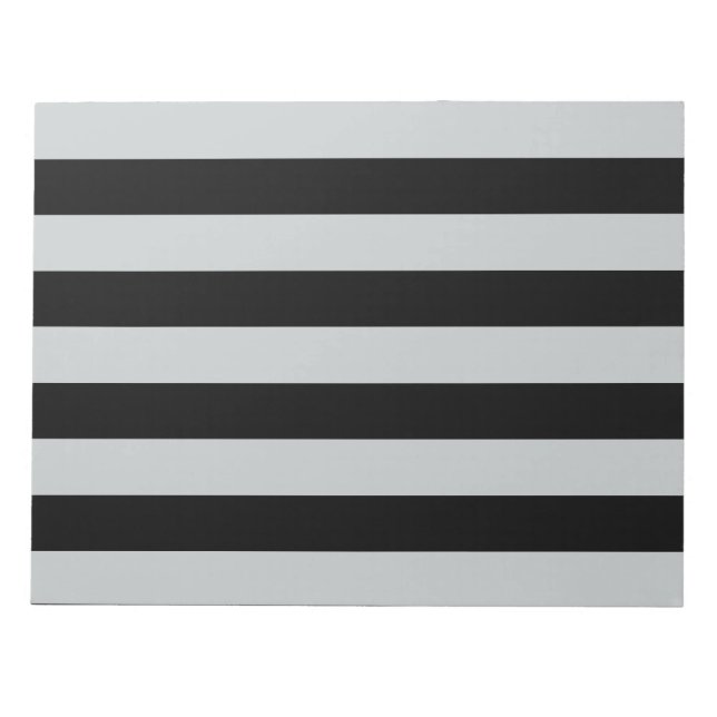 Change Grey Stripes to  Any Color Click Customize Notepad (Front)