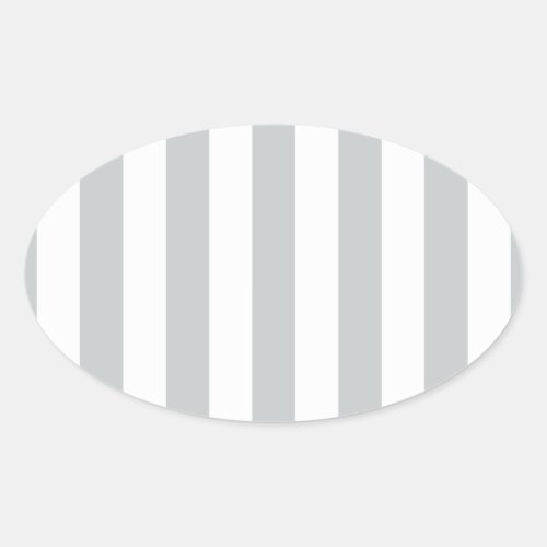 Change Grey Stripes to  Any Color Click Customize Oval Sticker