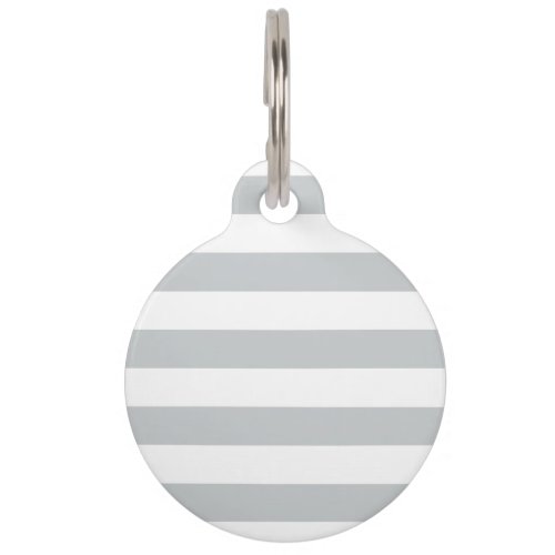 Change Grey Stripes to  Any Color Click Customize Pet ID Tag