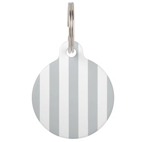 Change Grey Stripes to  Any Color Click Customize Pet Name Tag