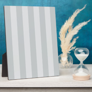 Change Grey Stripes to  Any Color Click Customize Plaque
