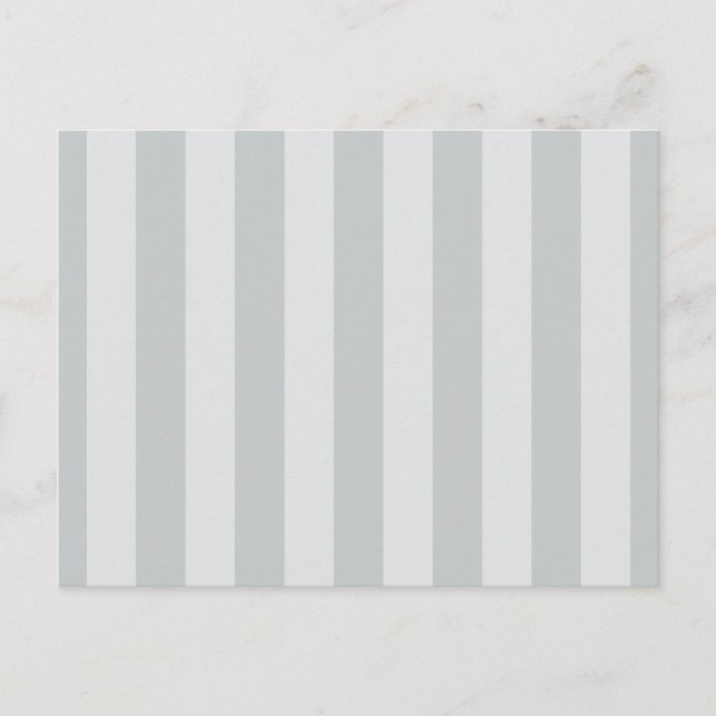 Change Grey Stripes to  Any Color Click Customize Postcard (Front)