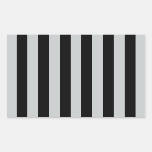 Change Grey Stripes to  Any Color Click Customize Rectangular Sticker