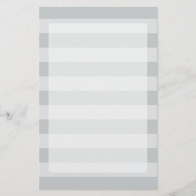 Change Grey Stripes to  Any Color Click Customize Stationery (Front)