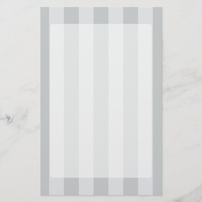 Change Grey Stripes to  Any Color Click Customize Stationery (Front)