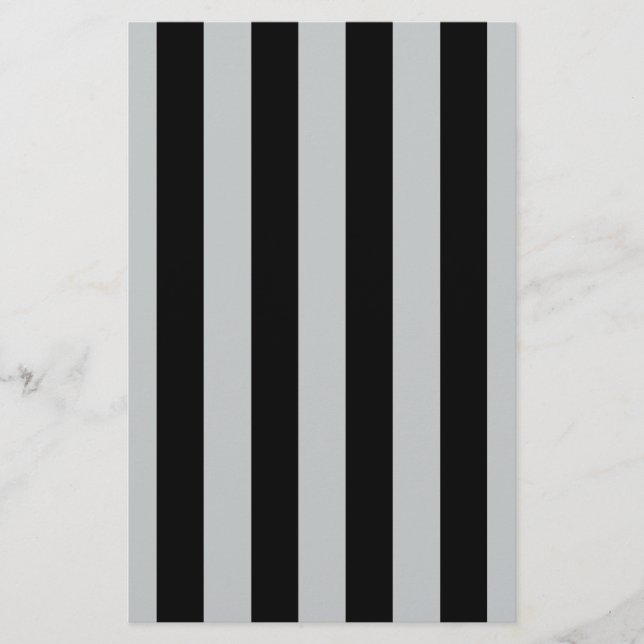 Change Grey Stripes to  Any Color Click Customize Stationery (Front)