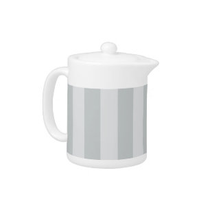 Change Grey Stripes to  Any Color Click Customize Teapot